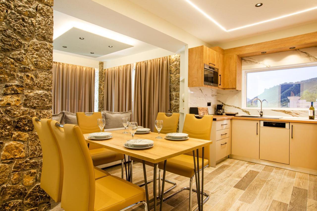 Black Rocks Family, Luxury Seafront Beach Maisonette Agios Gordios  Exterior foto